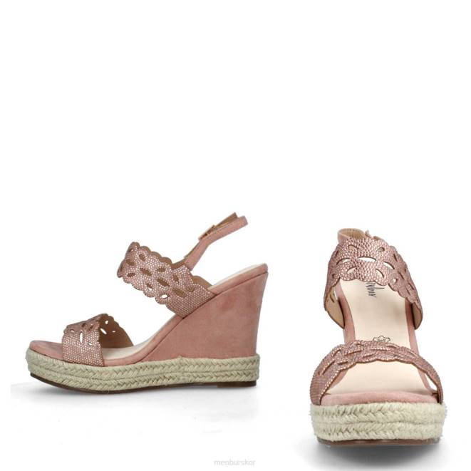 Menbur kvinnor smink rosa lombardo casual chic sko 608J3607