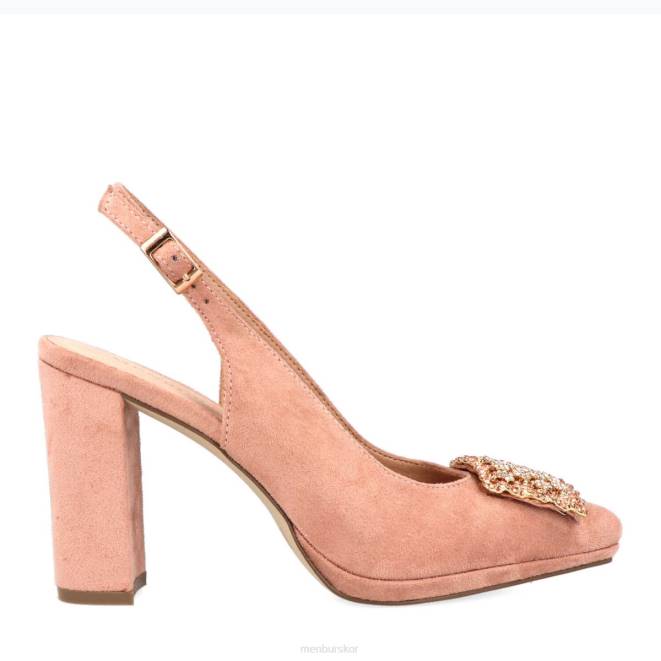 Menbur kvinnor smink rosa lucana casual chic sko 608J3204