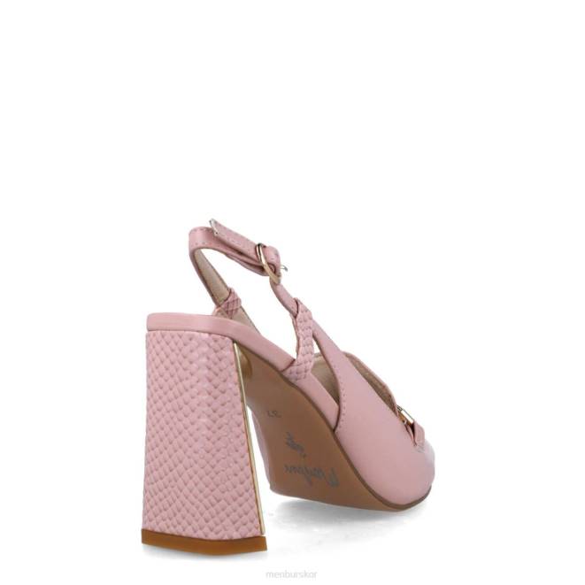 Menbur kvinnor smink rosa oktaner casual chic sko 608J3459