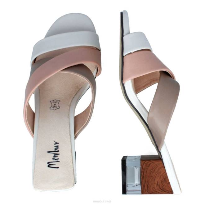 Menbur kvinnor smink rosa perosa casual chic sko 608J425