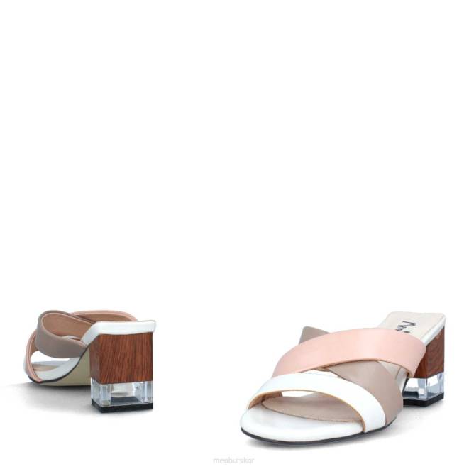 Menbur kvinnor smink rosa perosa casual chic sko 608J425