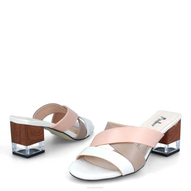 Menbur kvinnor smink rosa perosa casual chic sko 608J425