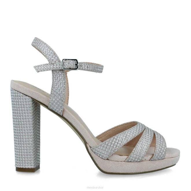 Menbur kvinnor smink rosa piceno casual chic sko 608J545