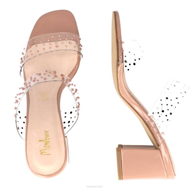 Menbur kvinnor smink rosa piemonte casual chic sko 608J3642