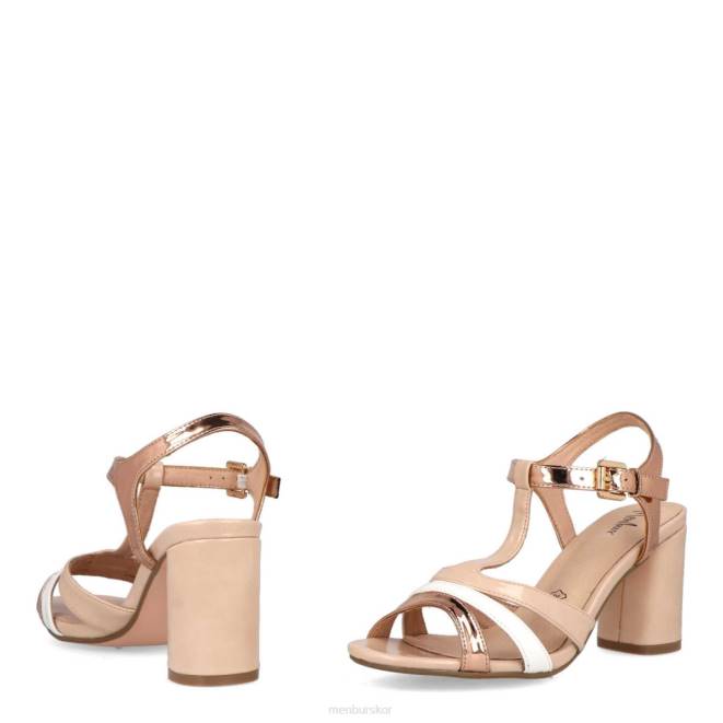 Menbur kvinnor smink rosa pilocca casual chic sko 608J3246