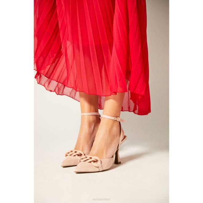 Menbur kvinnor smink rosa scutum casual chic sko 608J3002