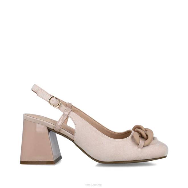 Menbur kvinnor smink rosa scutum casual chic sko 608J3464