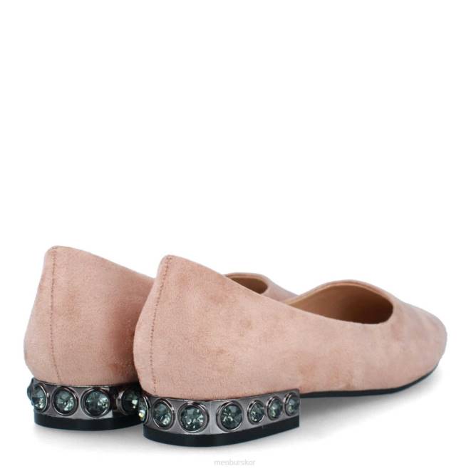 Menbur kvinnor smink rosa stella casual chic sko 608J398