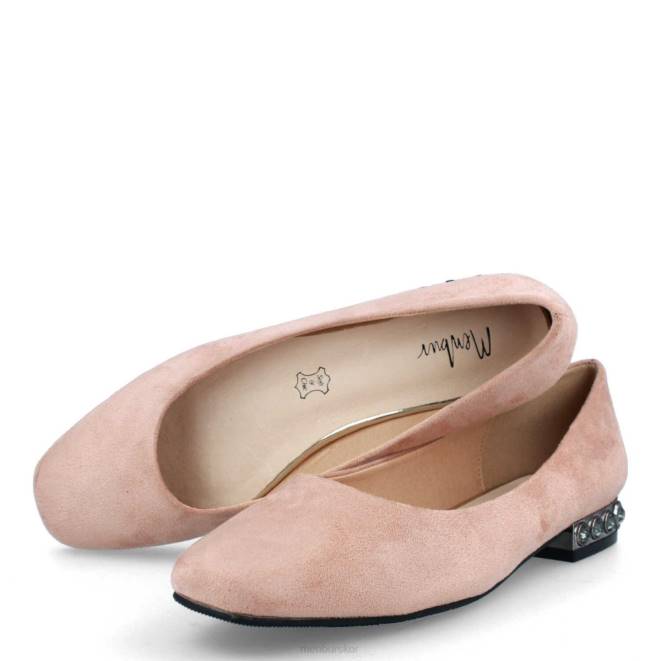 Menbur kvinnor smink rosa stella casual chic sko 608J398
