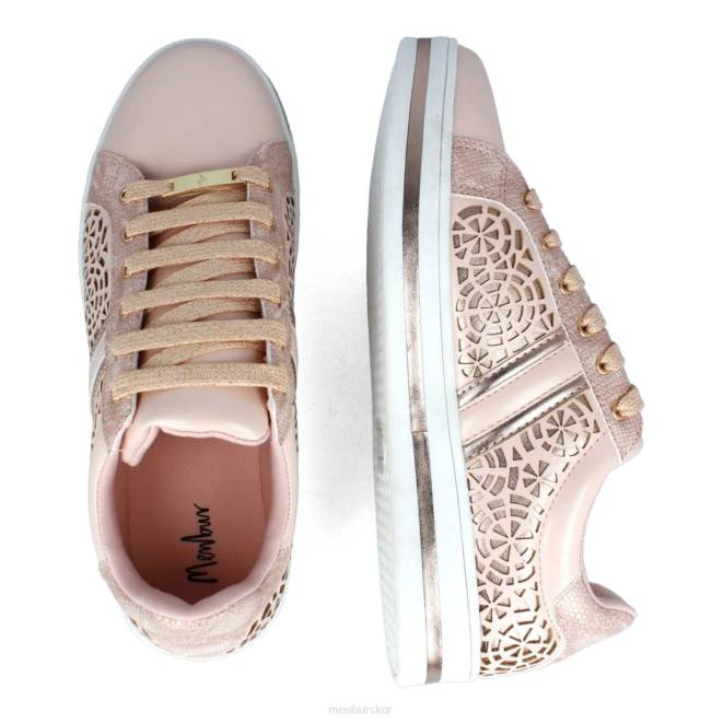 Menbur kvinnor smink rosa testikel casual chic sko 608J426