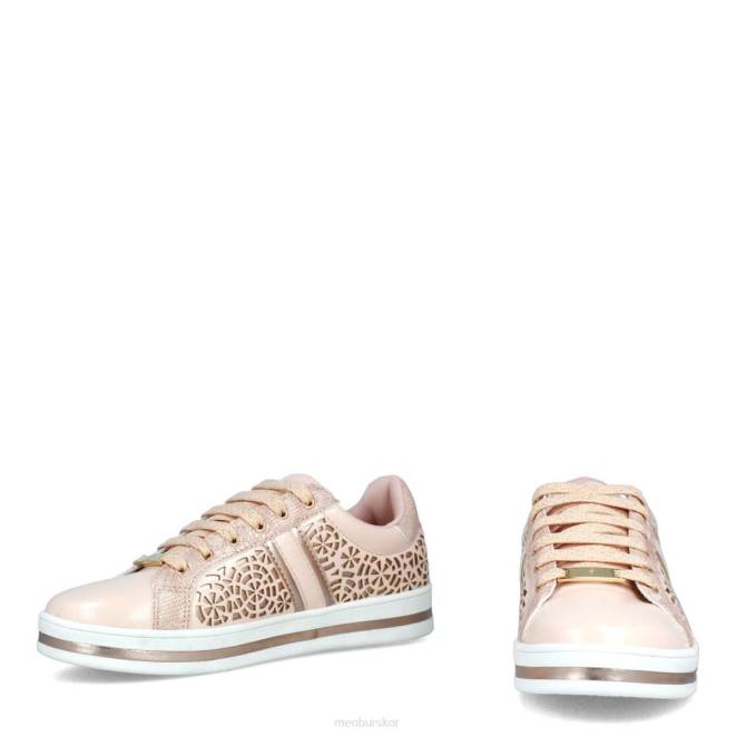 Menbur kvinnor smink rosa testikel casual chic sko 608J426