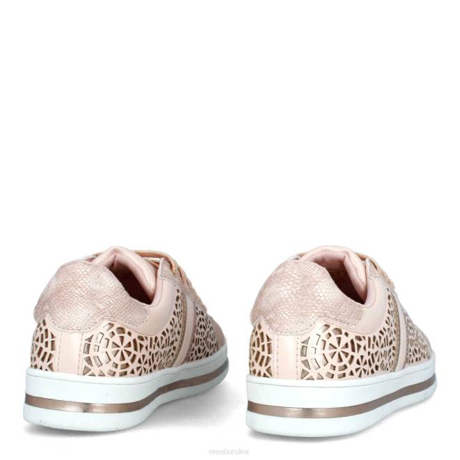 Menbur kvinnor smink rosa testikel casual chic sko 608J426