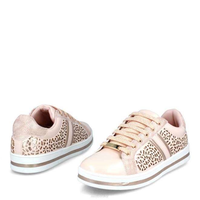 Menbur kvinnor smink rosa testikel casual chic sko 608J426