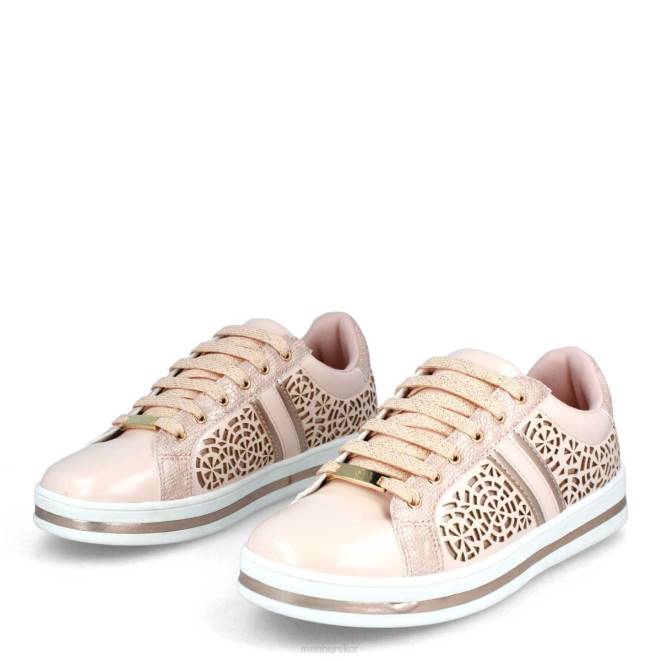 Menbur kvinnor smink rosa testikel casual chic sko 608J426
