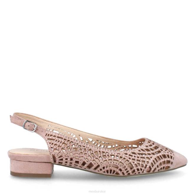 Menbur kvinnor smink rosa tiberina casual chic sko 608J3270