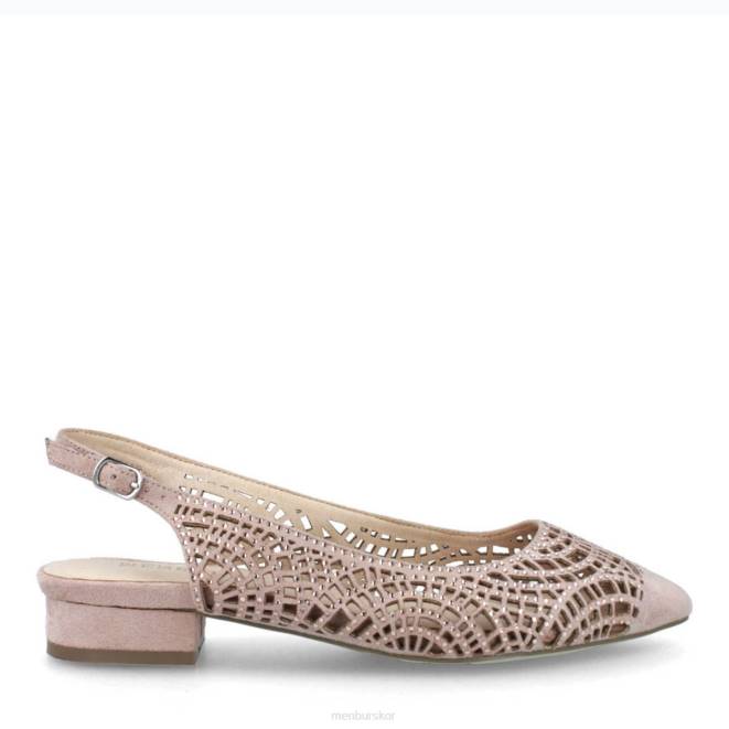 Menbur kvinnor smink rosa tiberina casual chic sko 608J3270