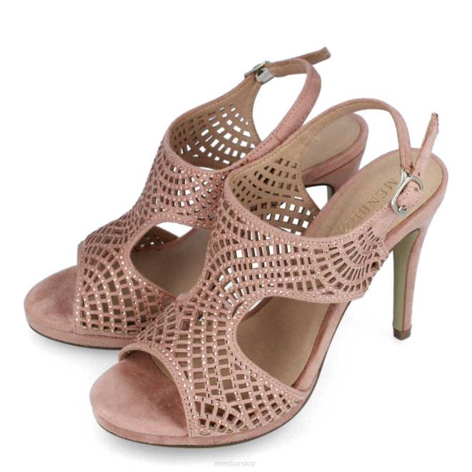 Menbur kvinnor smink rosa torrione casual chic sko 608J3303