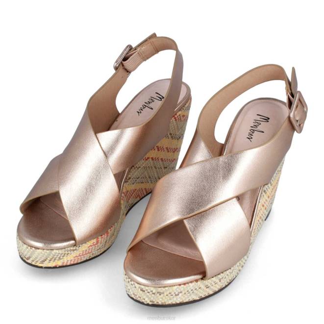 Menbur kvinnor smink rosa valromina casual chic sko 608J3568