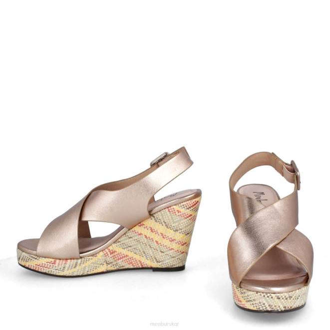 Menbur kvinnor smink rosa valromina casual chic sko 608J3568