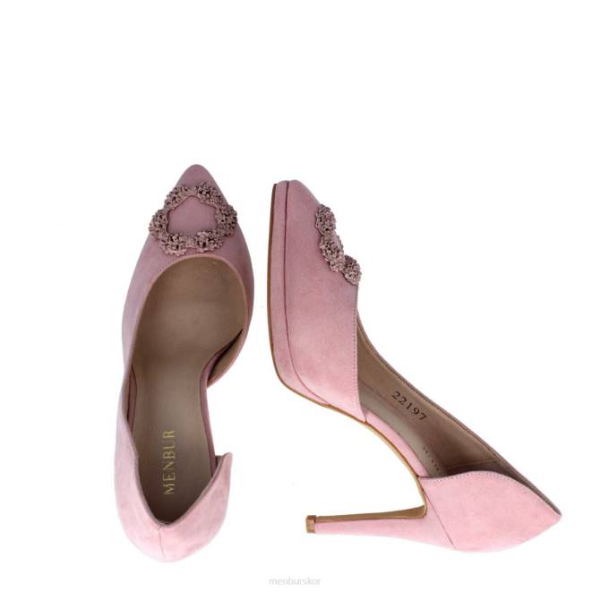 Menbur kvinnor smink rosa vauzon casual chic sko 608J3366