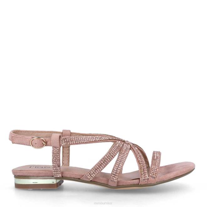 Menbur kvinnor smink rosa vinca casual chic sko 608J3332