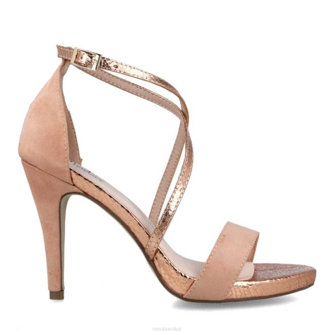 Menbur kvinnor smink rosa zennare casual chic sko 608J239