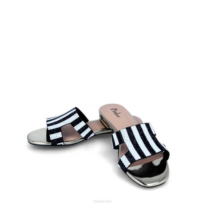 Menbur kvinnor svart arafranca casual chic sko 608J3158