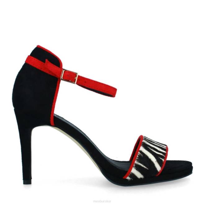 Menbur kvinnor svart archi casual chic sko 608J344