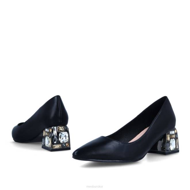 Menbur kvinnor svart arletta casual chic sko 608J3598