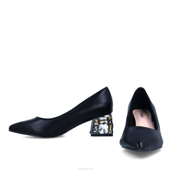 Menbur kvinnor svart arletta casual chic sko 608J3598