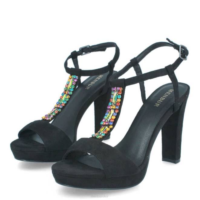 Menbur kvinnor svart arsie casual chic sko 608J324