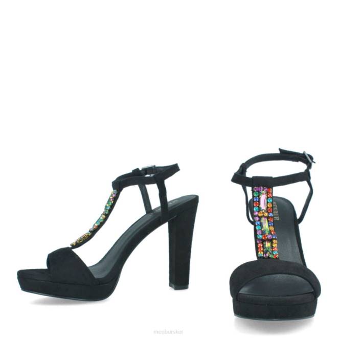 Menbur kvinnor svart arsie casual chic sko 608J324