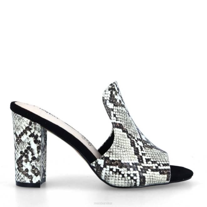 Menbur kvinnor svart atripalda casual chic sko 608J3208