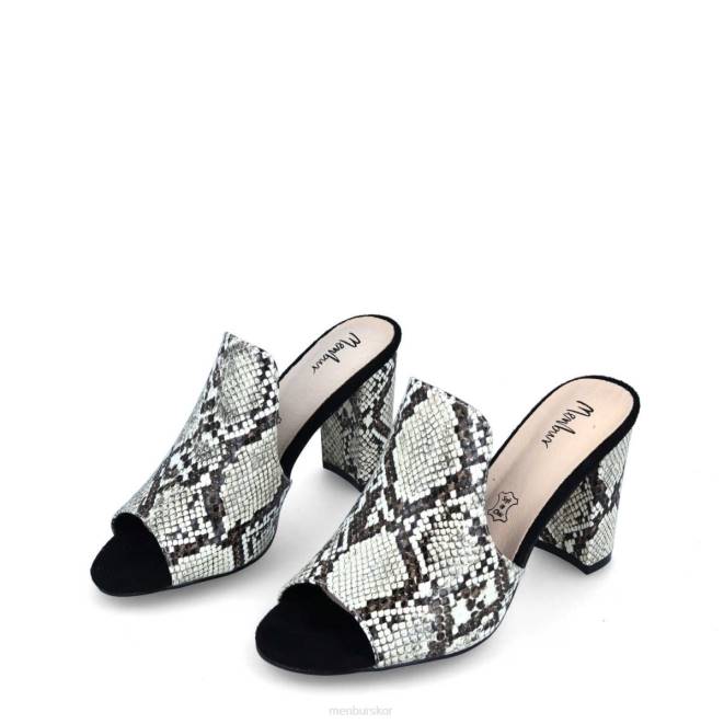 Menbur kvinnor svart atripalda casual chic sko 608J3208