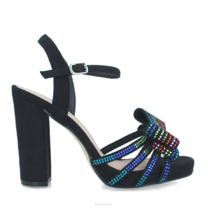 Menbur kvinnor svart barberino casual chic sko 608J259