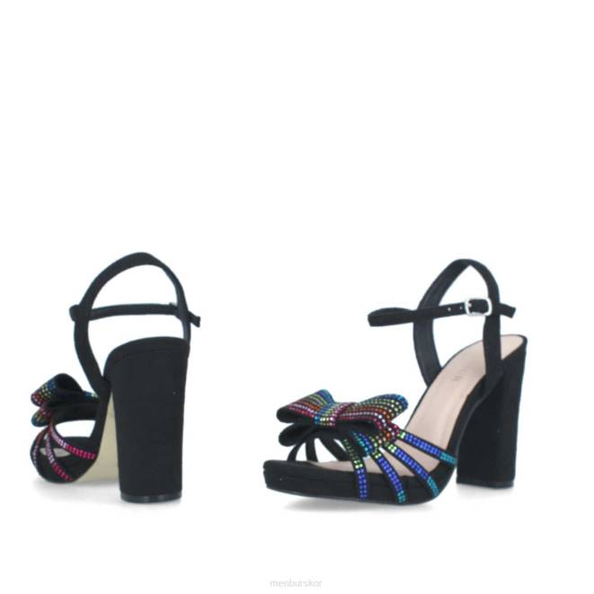 Menbur kvinnor svart barberino casual chic sko 608J259