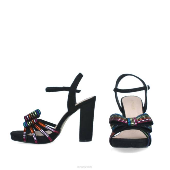 Menbur kvinnor svart barberino casual chic sko 608J259