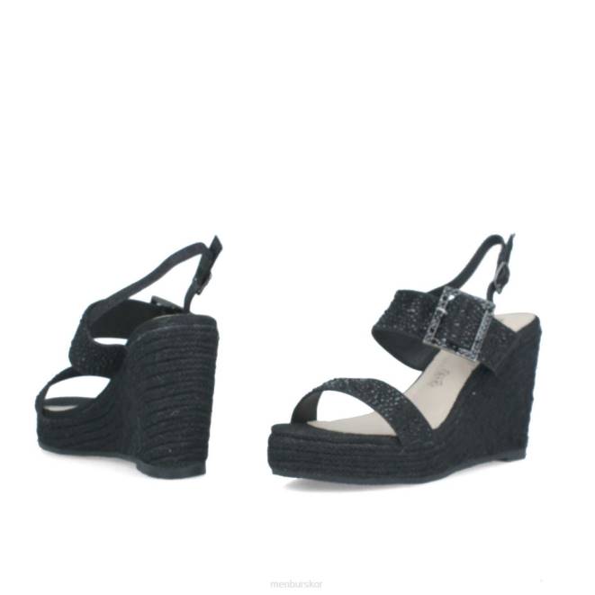 Menbur kvinnor svart barlassina casual chic sko 608J471