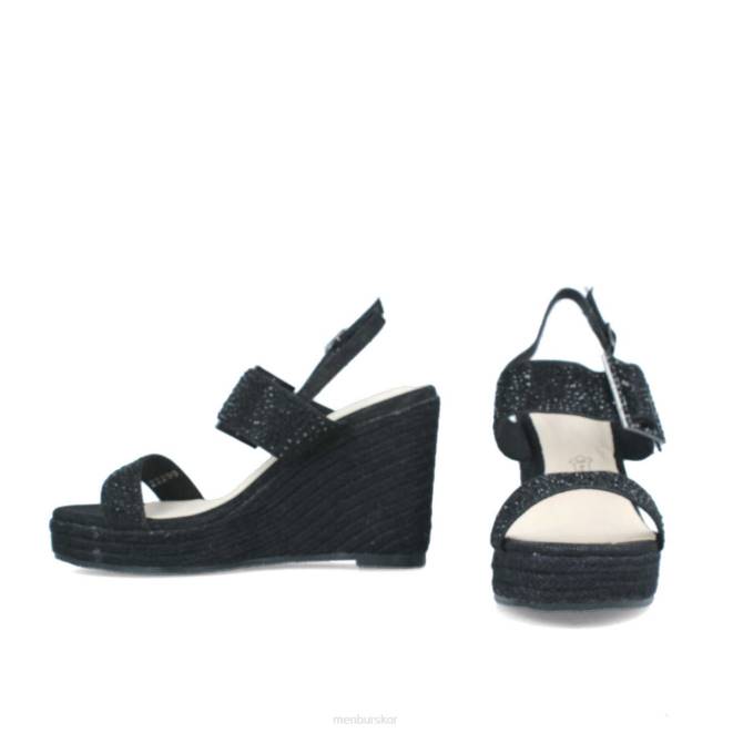 Menbur kvinnor svart barlassina casual chic sko 608J471