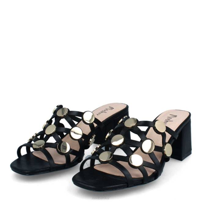 Menbur kvinnor svart bedole casual chic sko 608J3164