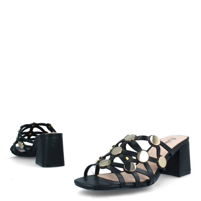 Menbur kvinnor svart bedole casual chic sko 608J3164