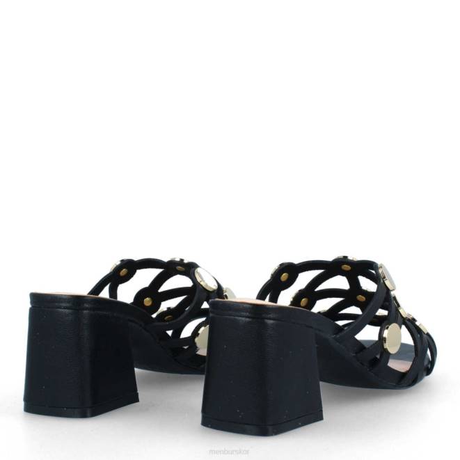 Menbur kvinnor svart bedole casual chic sko 608J3164