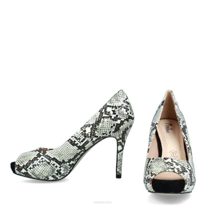 Menbur kvinnor svart bertesina casual chic sko 608J298