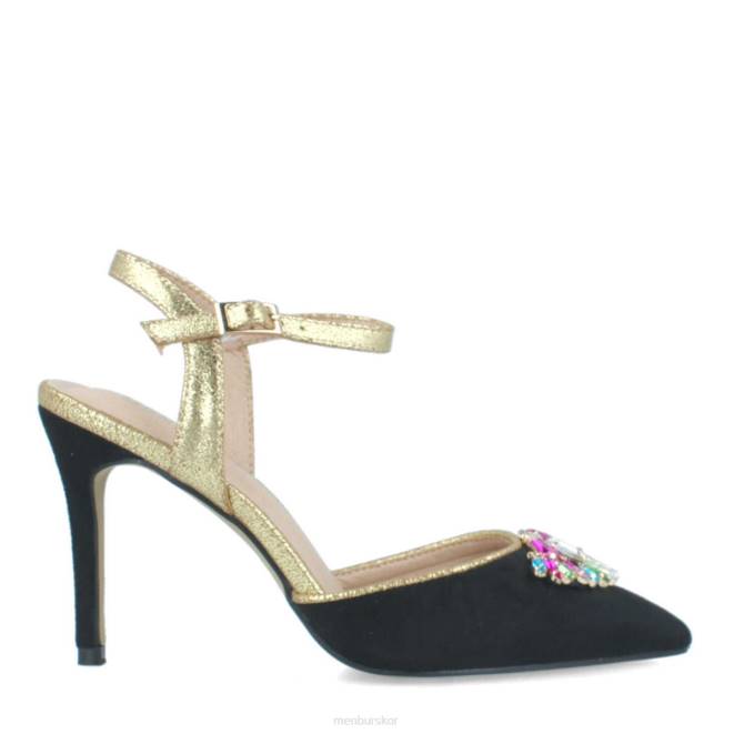 Menbur kvinnor svart bertigaro casual chic sko 608J267