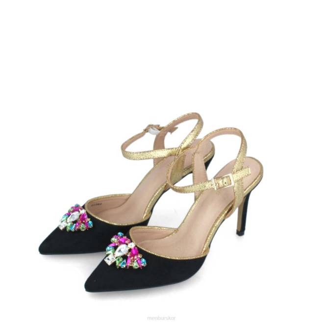 Menbur kvinnor svart bertigaro casual chic sko 608J267