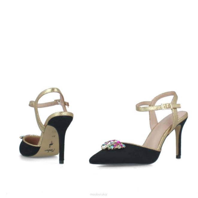 Menbur kvinnor svart bertigaro casual chic sko 608J267