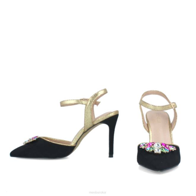 Menbur kvinnor svart bertigaro casual chic sko 608J267