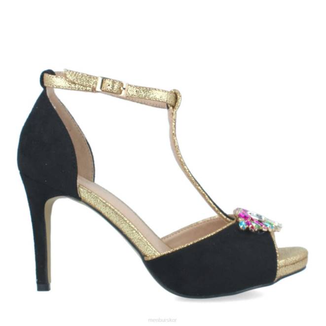 Menbur kvinnor svart biauzzo casual chic sko 608J240