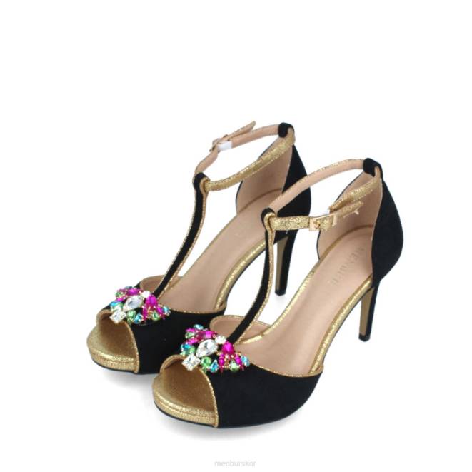 Menbur kvinnor svart biauzzo casual chic sko 608J240