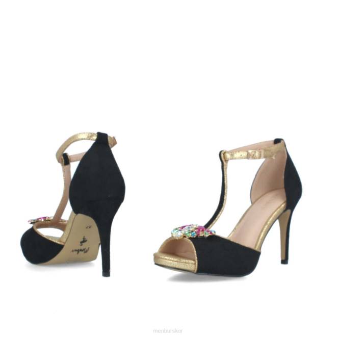 Menbur kvinnor svart biauzzo casual chic sko 608J240